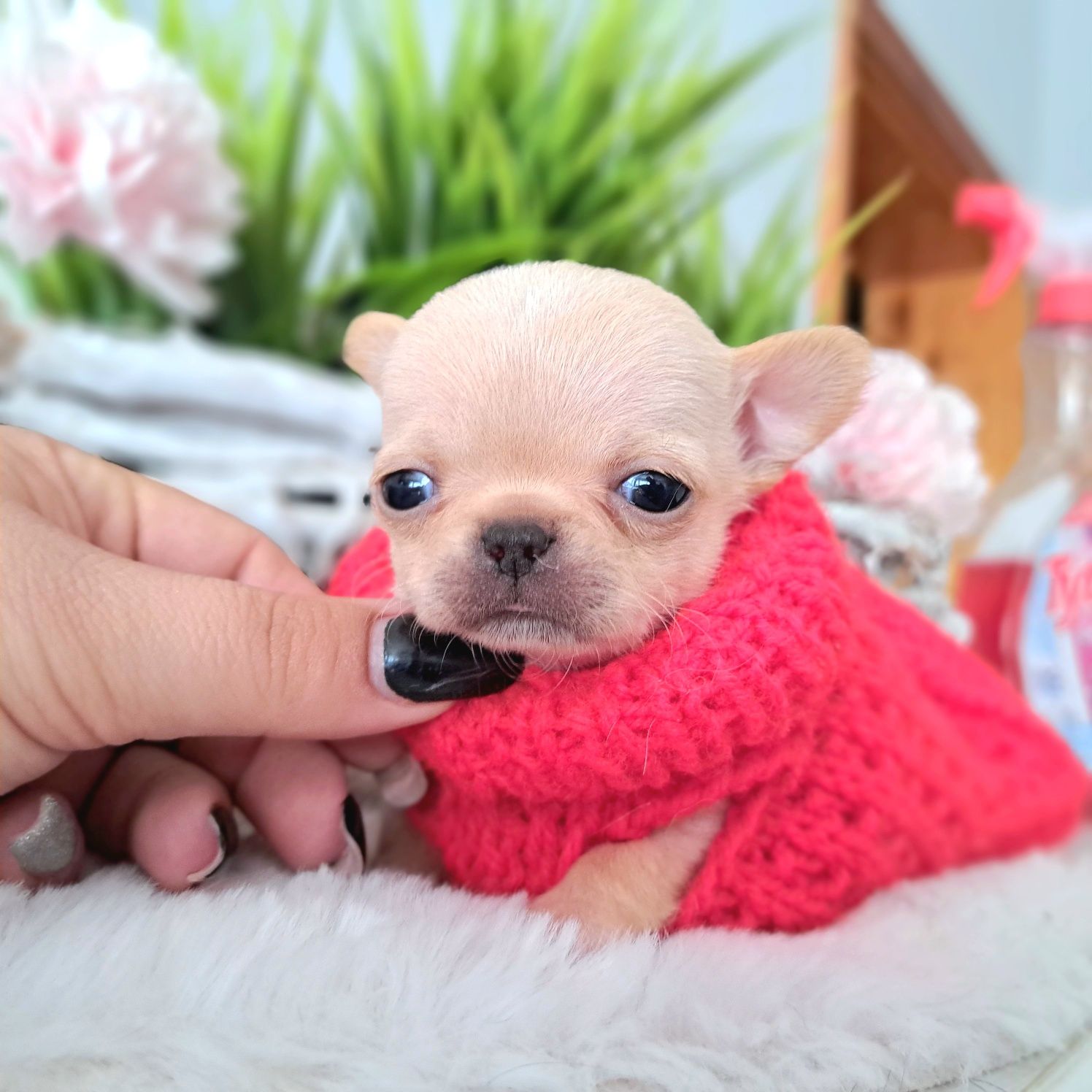 Marysia dziewczynka bardzo maleńka Chihuahua