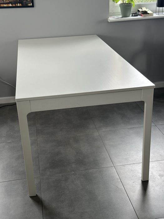 Stół Ikea Ekedalen 180-240x90 wys. 75. Bialy