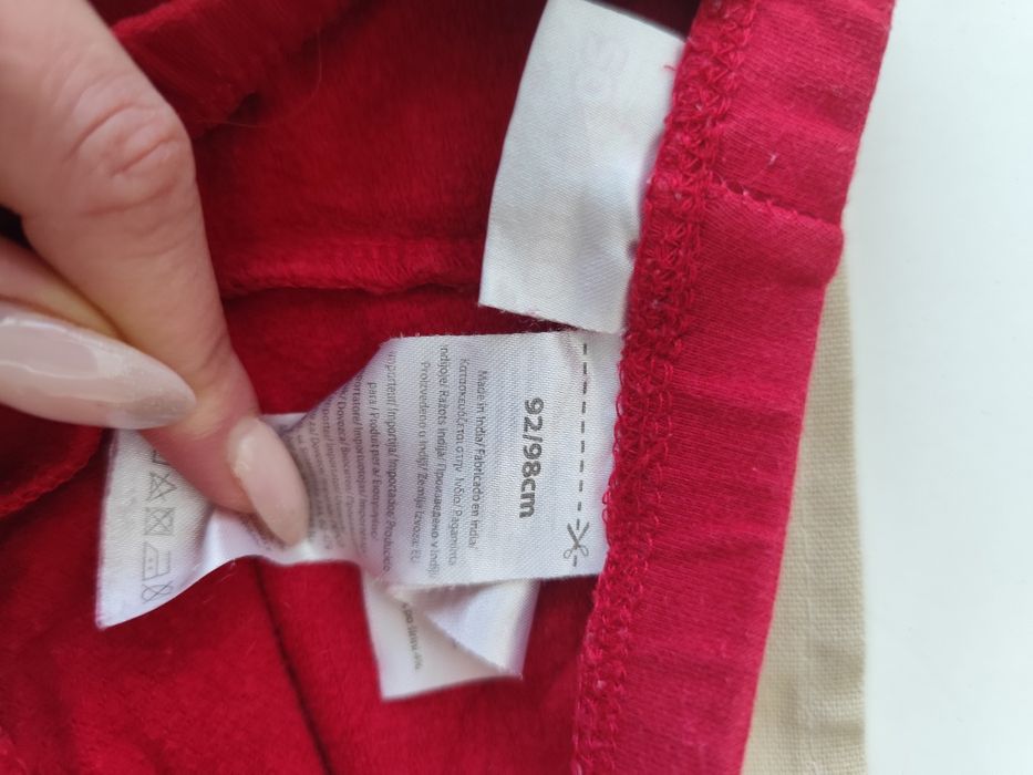 Cieplejsze legginsy rozmiar 92 98