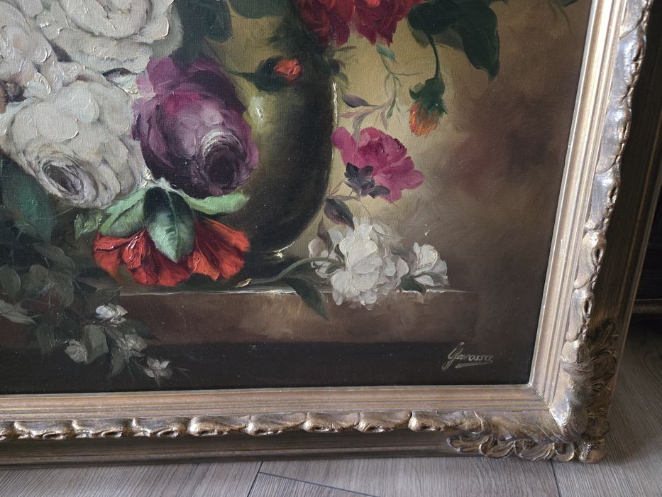 Okazja Oryginalny obraz olejny malowany na płótnie Heinrich Garossa