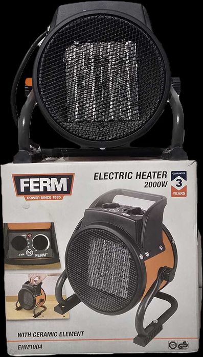 Grzejnik 2000 W elektryczny ceramiczny Ferm EHM 1004