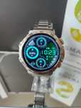 Nowy męski Smartwatch zegarek bluetooth branzoletka srebrny
