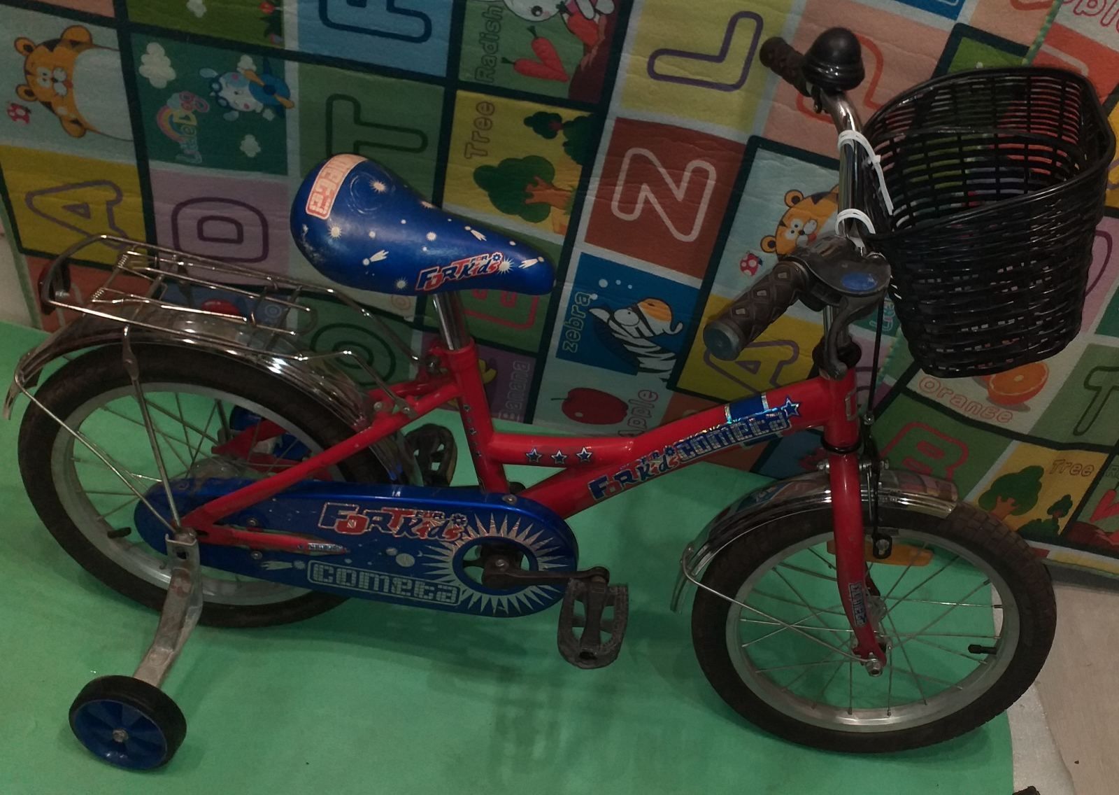 Продам детский велосипед Fort Kids на 16 дюймов диаметр колес.