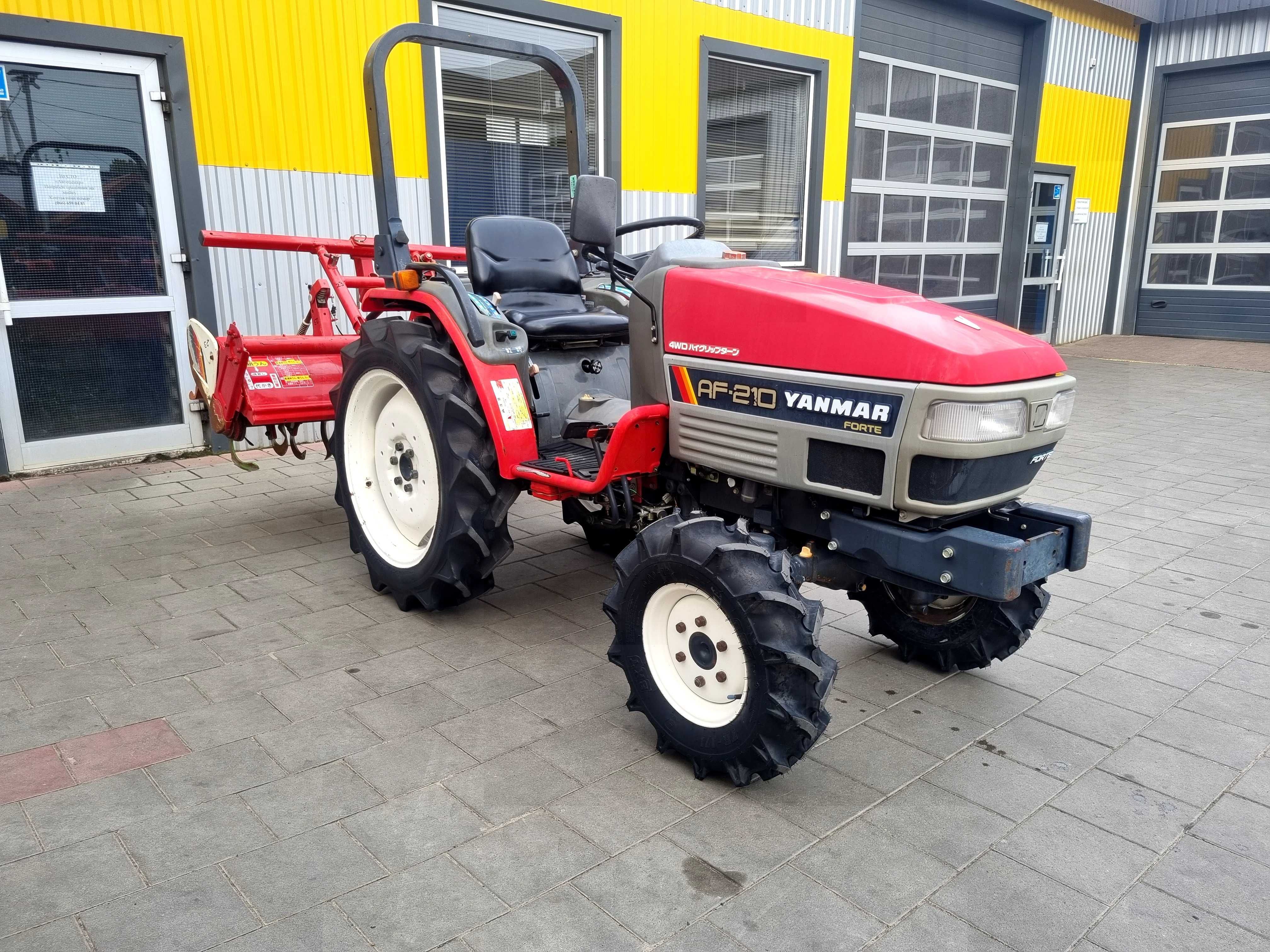 Японський мінітрактор Янмар Yanmar F-210