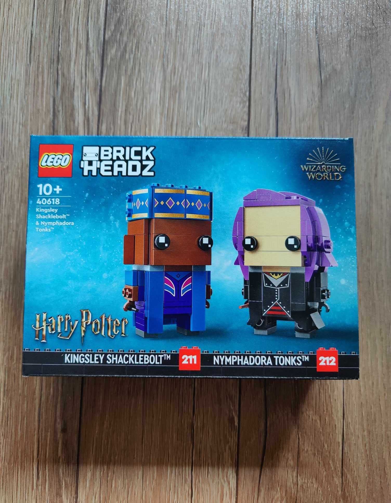 LEGO 40618 BrickHeadz - Kingsley Shacklebolt i Nimfadora Tonks