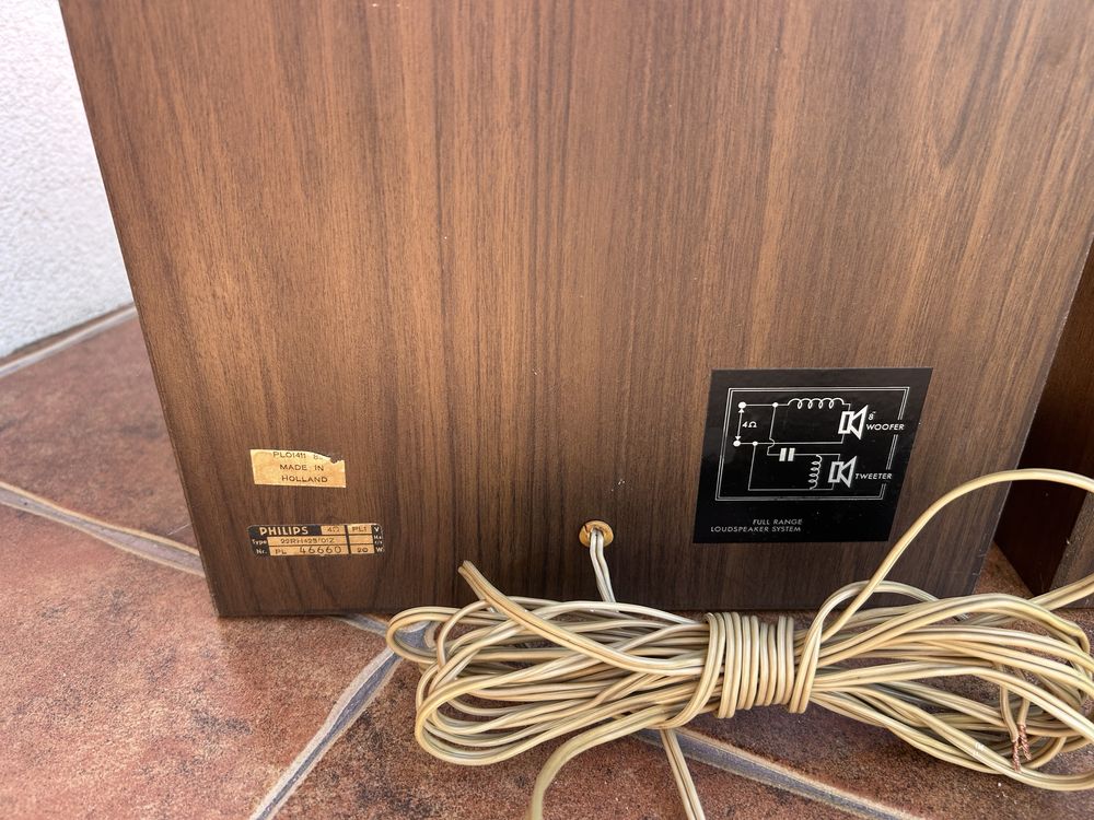 Kolumny Philips 22RH423 Grundig,Saba,Heco,Canton.