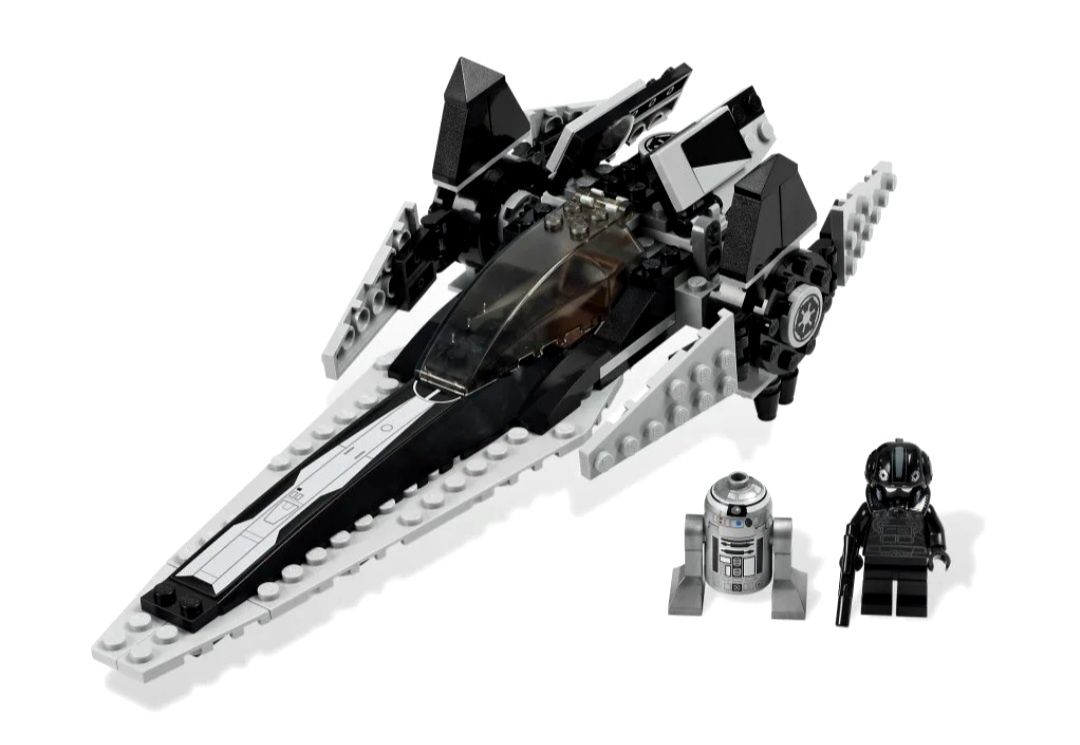 Lego 7915 Star Wars Imperial V -wing Starfighter 7-12 z pudełkiem bdb