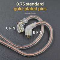 Аудио Кабель Knowledge Zenith NICEHCK CCA KZ C-pin B-pin QDC