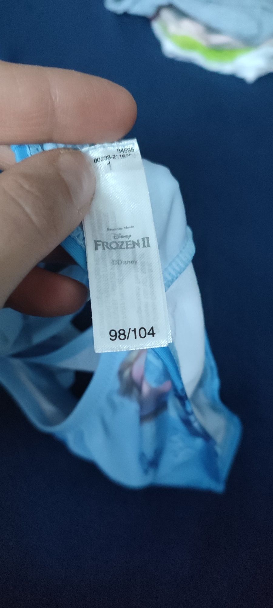 Strój kąpielowy góra Kraina lodu Elsa 98/104