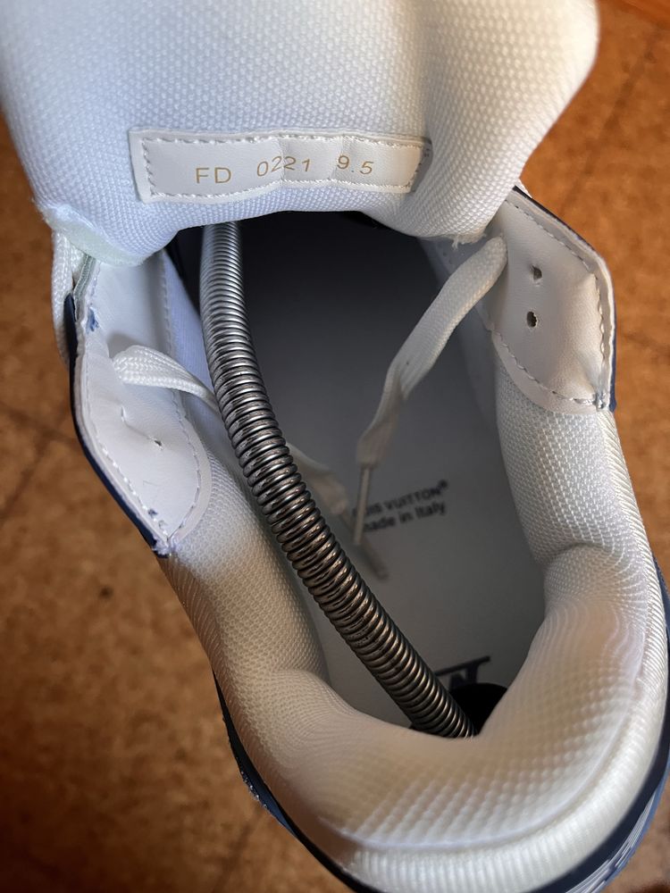 LV Trainer Denim Blue