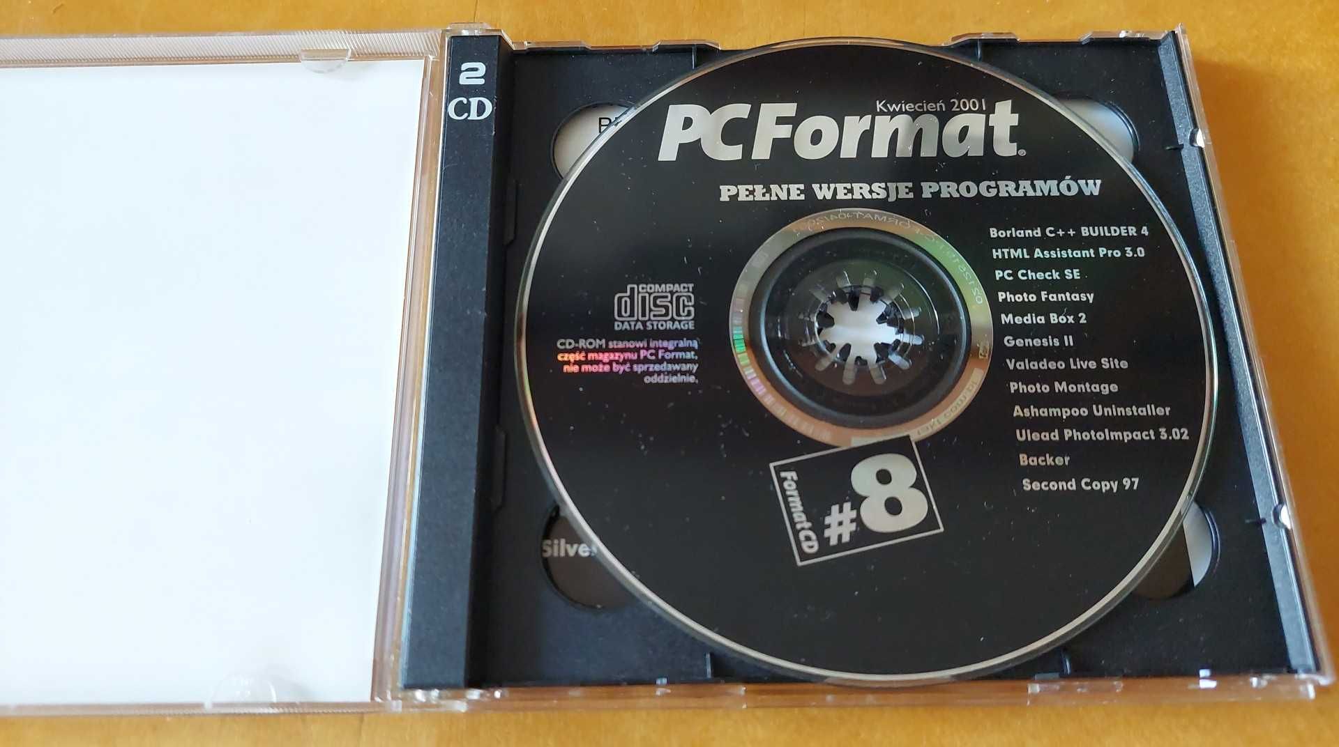 PC Format Kwiecień 2001 2 x CD