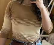 Camisola manga 3/4