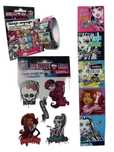 Naklejki Monster High 200 szt i Tatuaże Monster High 3x5 szt