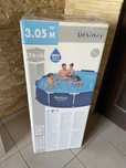 Nowy basen 305cm na stelazu + pompa Bestway