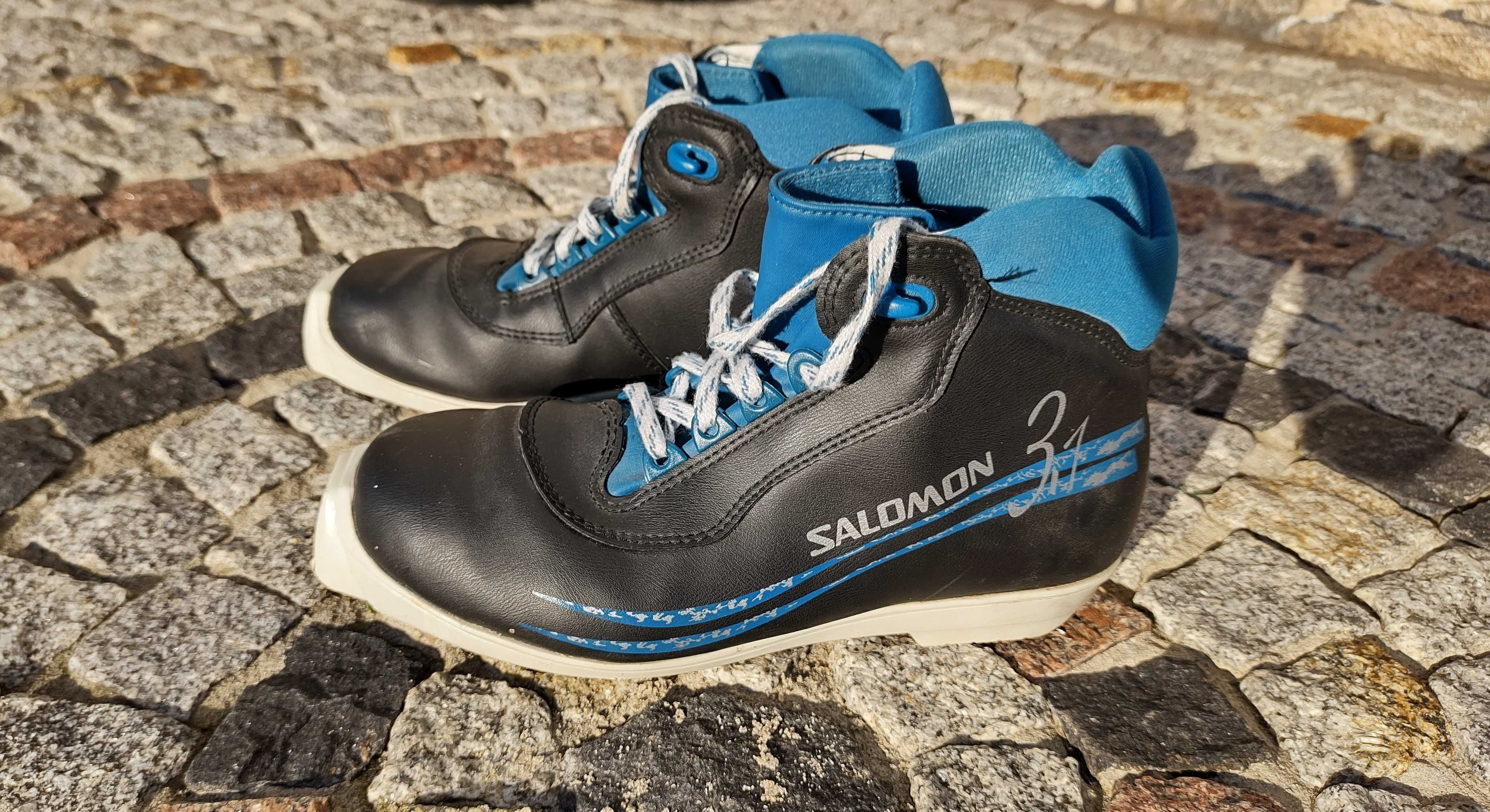 Buty do nart biegowych biegówki Salomon 3.1 SNS profil roz 40 wkł 25,5