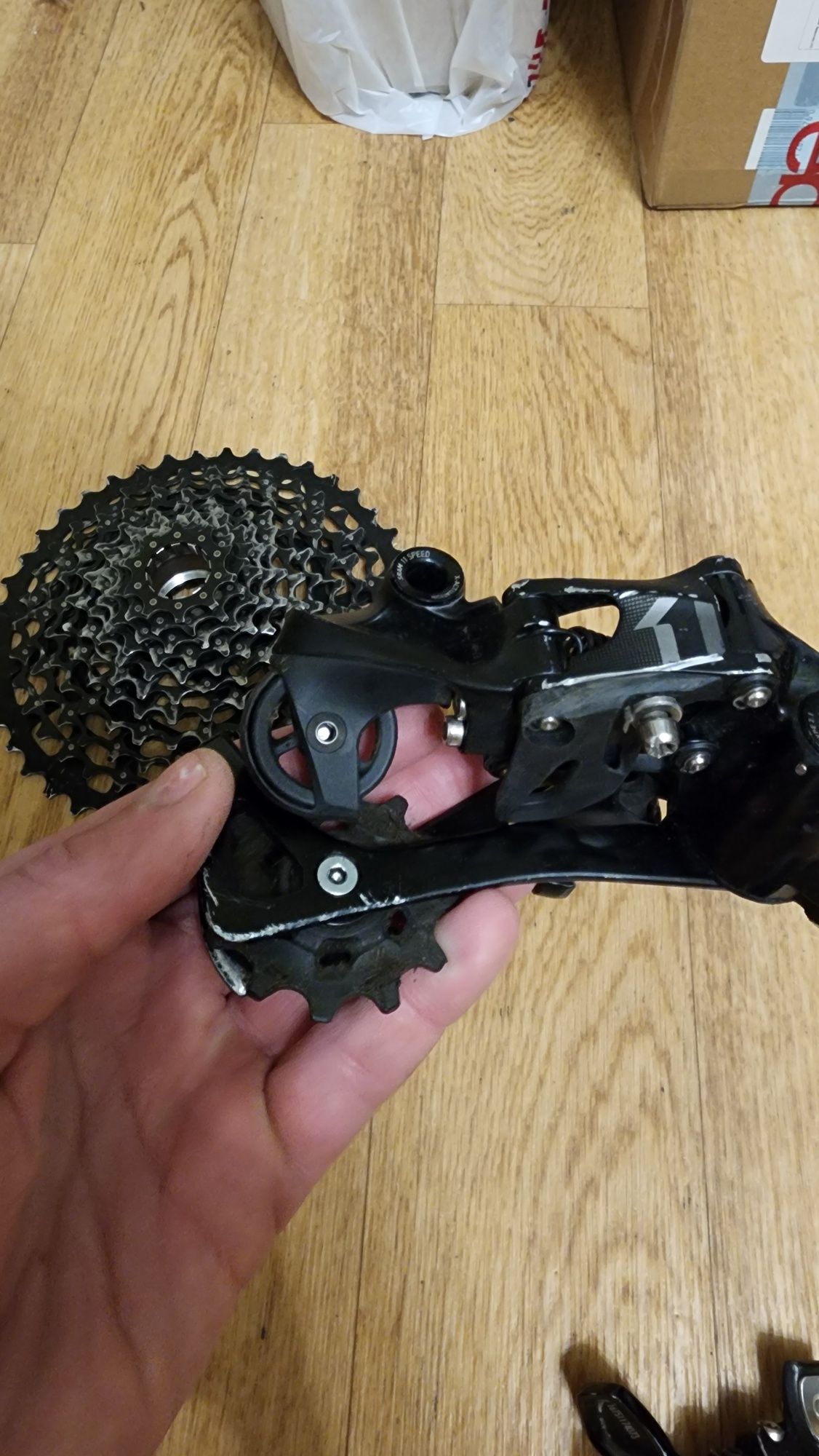 Групсет sram x1 11sp манетка перекидка касета цеп зірка