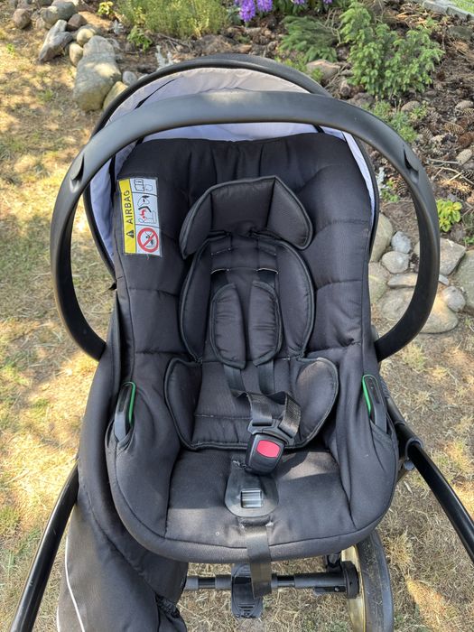 Wózek dziecięcy 4w1 Gold Lux, + baza ISOFIX