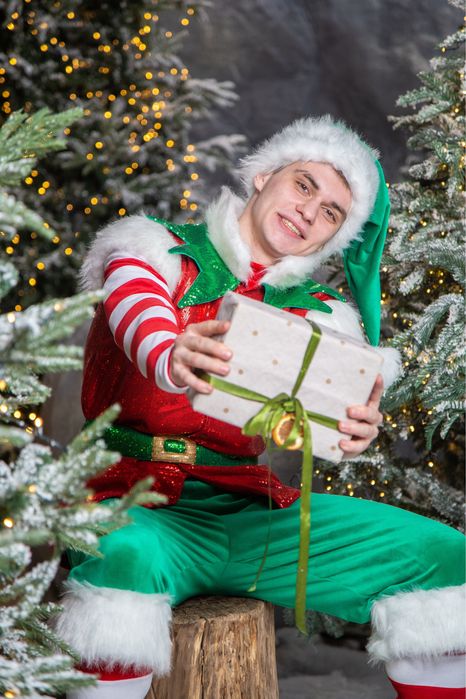 Експрес привітання Санта Клаус Ельфи Дід Мороз та Снігурока