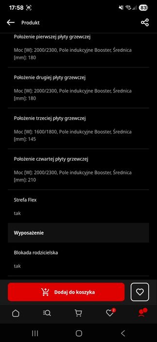 Płyta indukcyjna do zabudowy BEKO  HII64200FMT