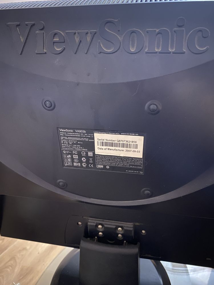 монітор viewsonic va903b