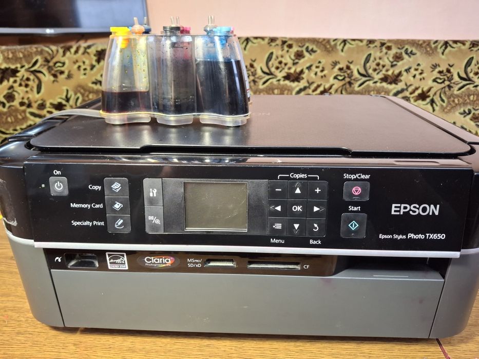 Фотопринтер EPSON  tx650