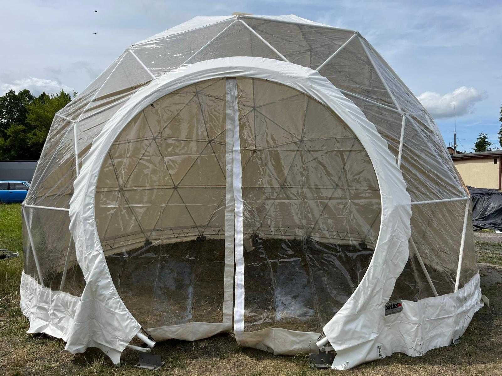 Namiot ogrodowy sferyczny glampingowy 6,5m średnicy