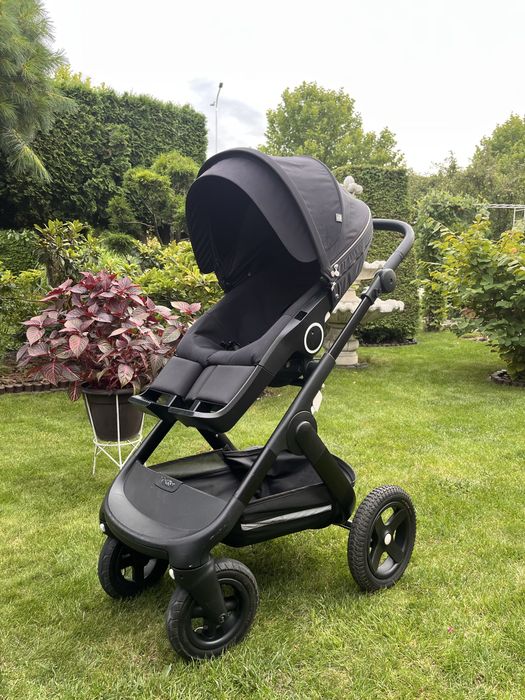 Wózek Stokke Trailz 2w1 czarna rama bardzo dobry stan