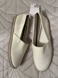 Kremowe espadryle H&M r.39