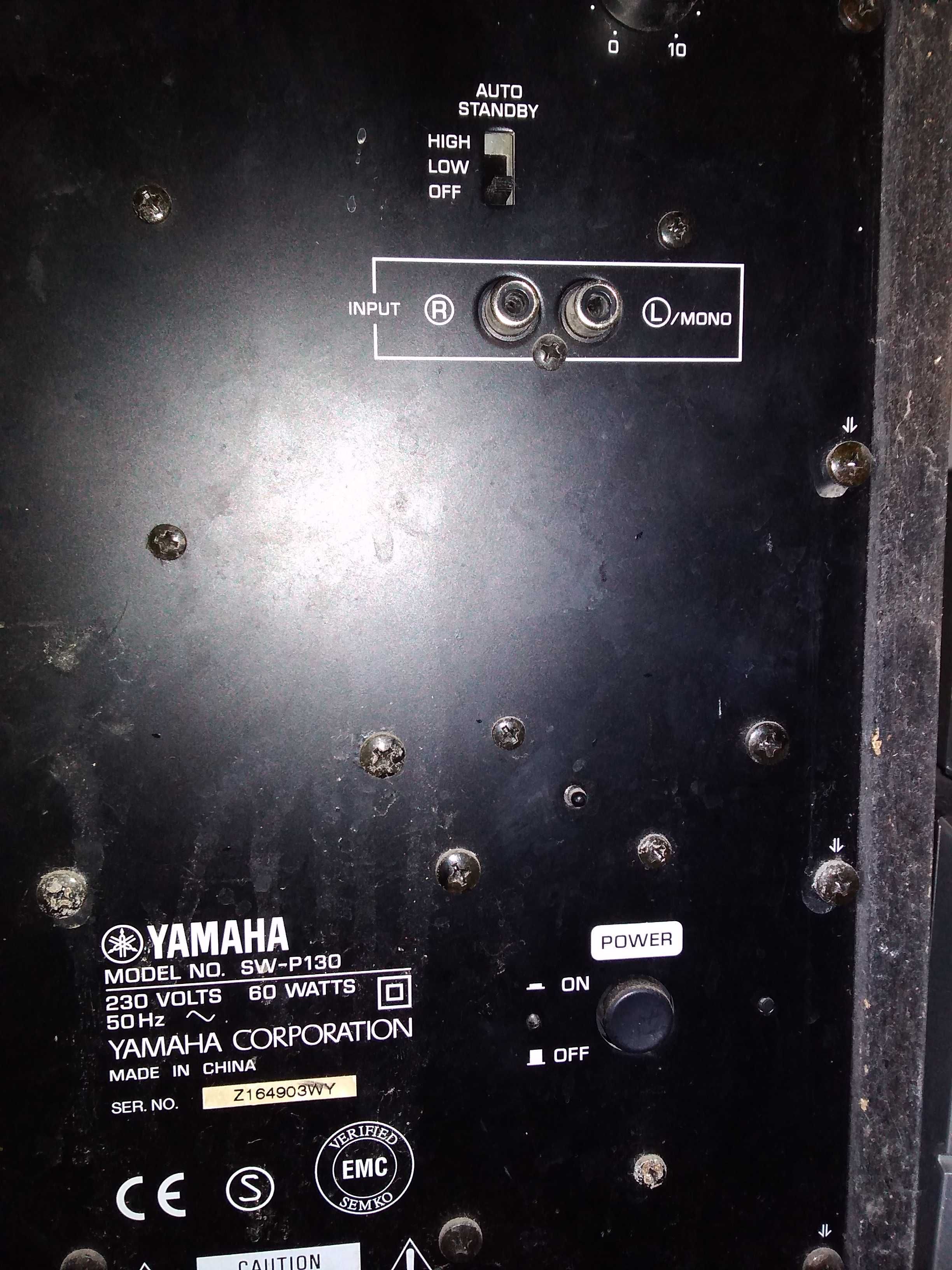 Amplituner yamaha AV SW-P130 RX-V661 HTR-5630RDS technics SA-EX100