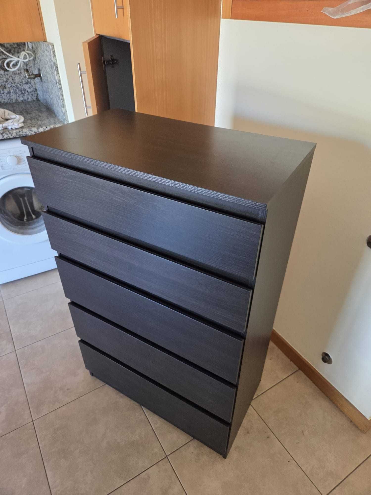 MALM
Cómoda c/4 gavetas, pret-cast, 80x100 cm