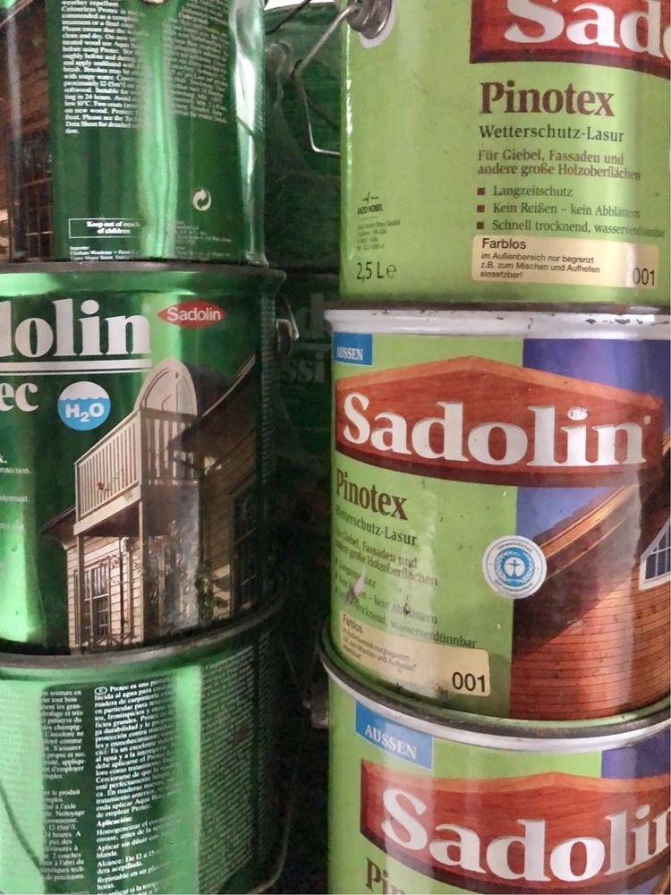 Sadolin Classic, Pinotex, Protec Niemiecka Jakość