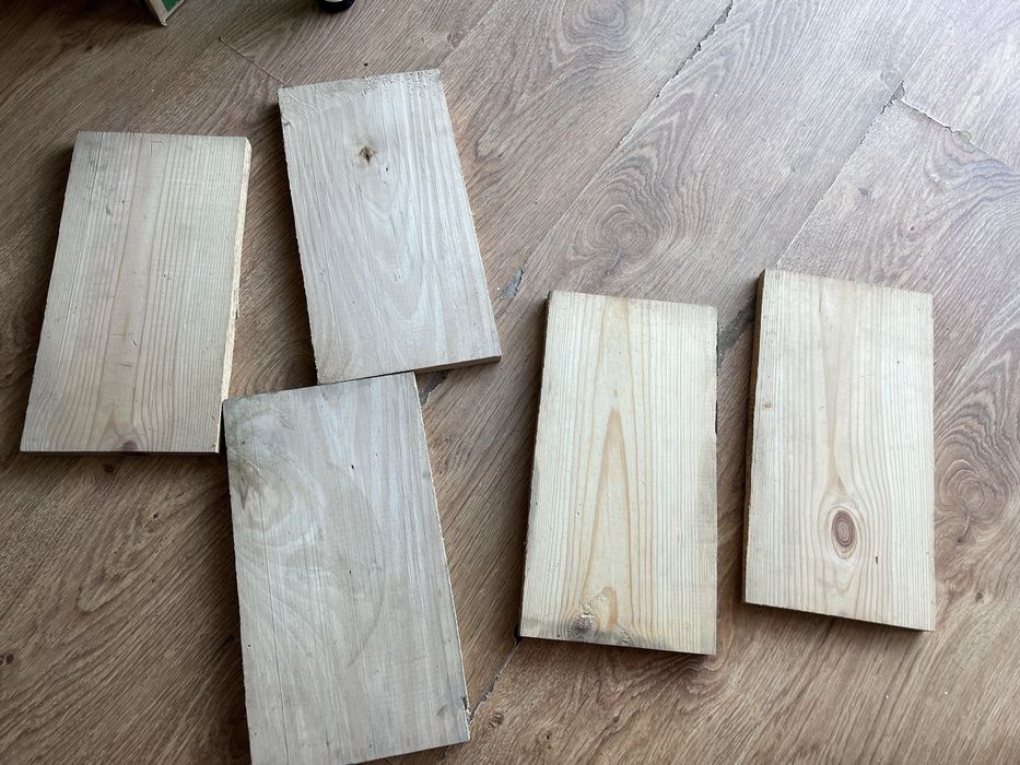 Okazja! Deski do malowania ikon naturalne drewno 30x16