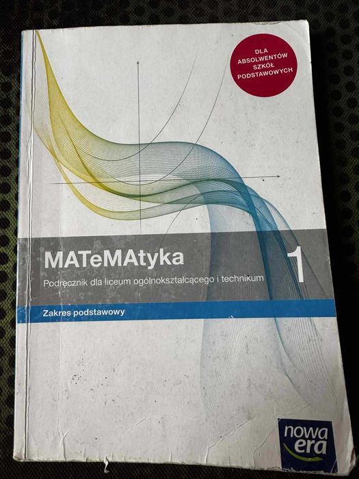 MATeMAtyka 1 - zakres podstawowy - Nowa era