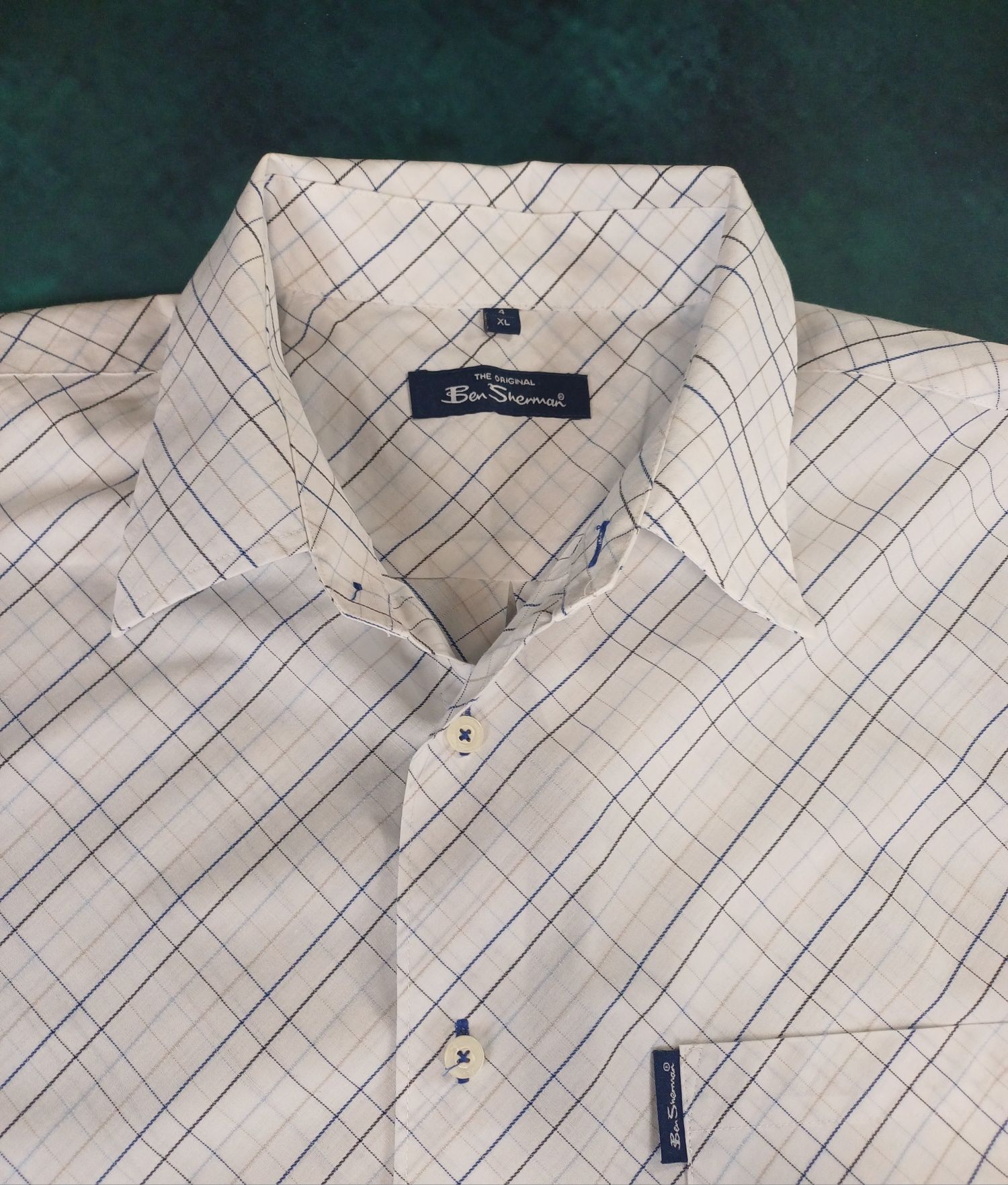 Koszula męska w kratkę Ben Sherman London rozmiar XXL