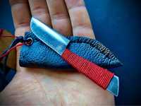 Ręcznie Zrobiony Nóż Na Szyję Custom Neck Knife Naszyjnik EDC