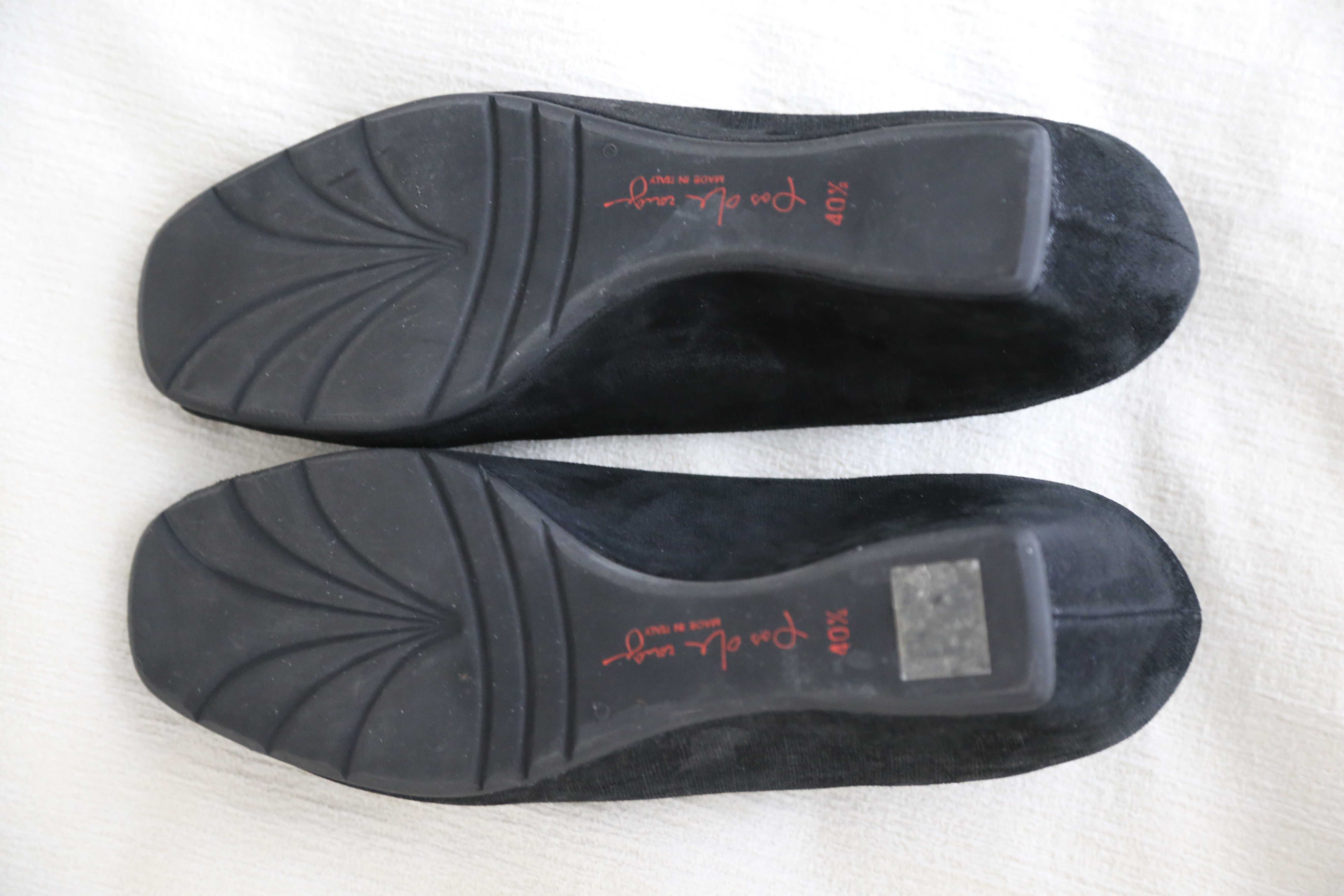 Eleganckie włoskiej firmy buty Pas de Rouge