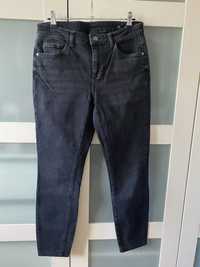 Massimo dutti jeansy czarne r 38