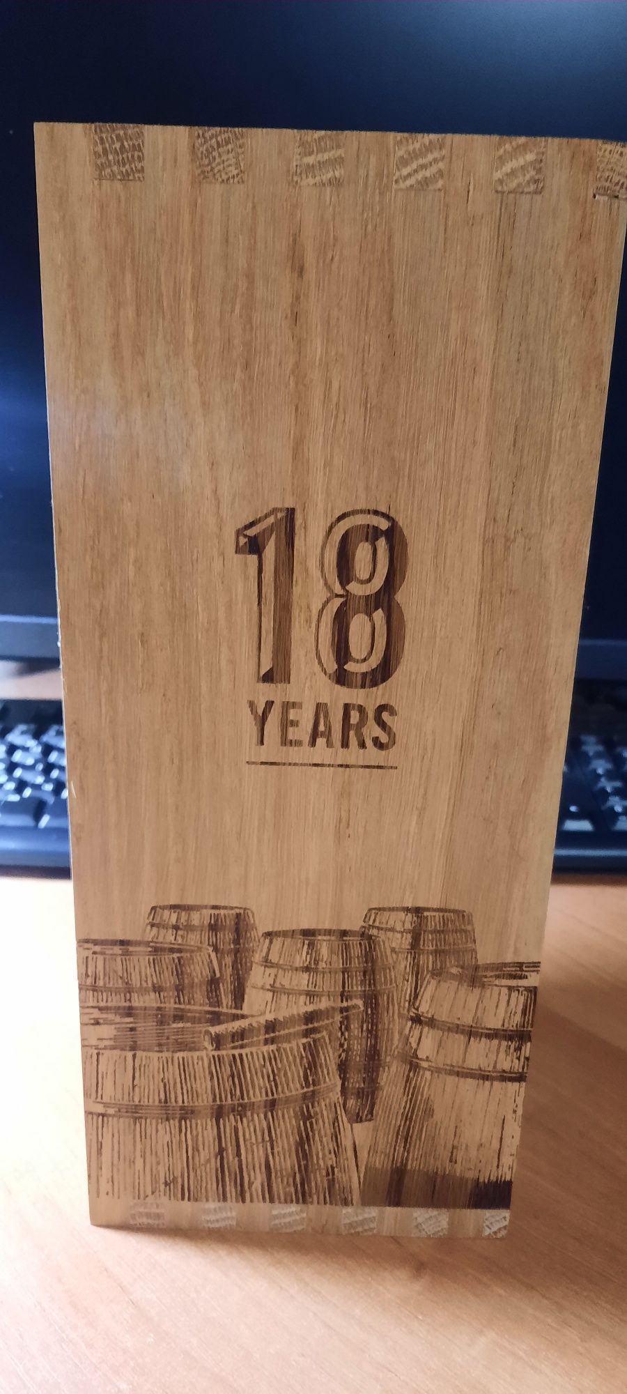 Короб-тубус з під віскі Віскі Jameson 18 Years Old Limited Reserve