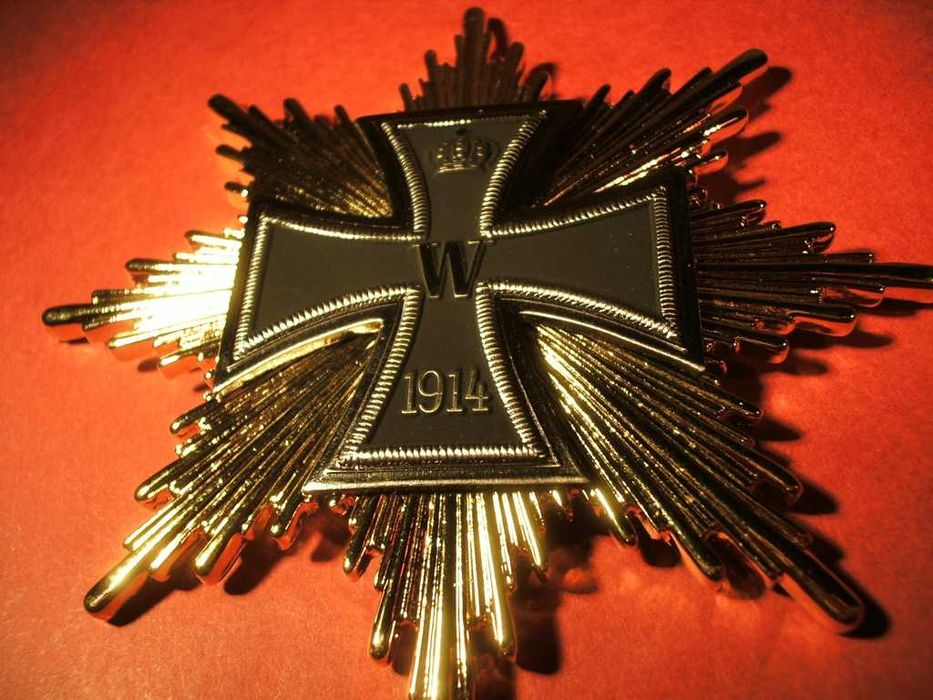 Estrela da Gra Cruz da Cruz de Ferro 1914 WW1 2Reich