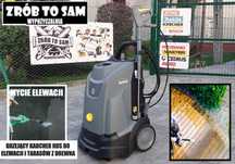 KARCHER HDS myjka grzejąca 5/15 PRO mycie elewacji tarasów wynajem