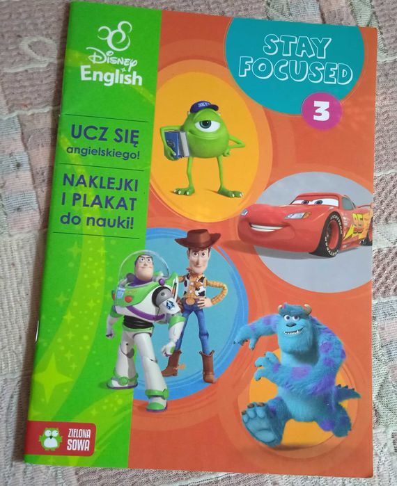 Język angielski dla dzieci - Toy Story - książka + naklejki + plakat