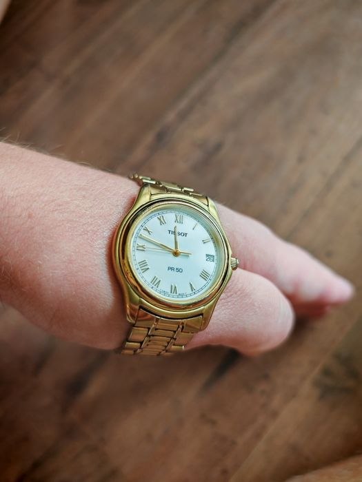 Zegarek damski Tissot PR 50 złoty