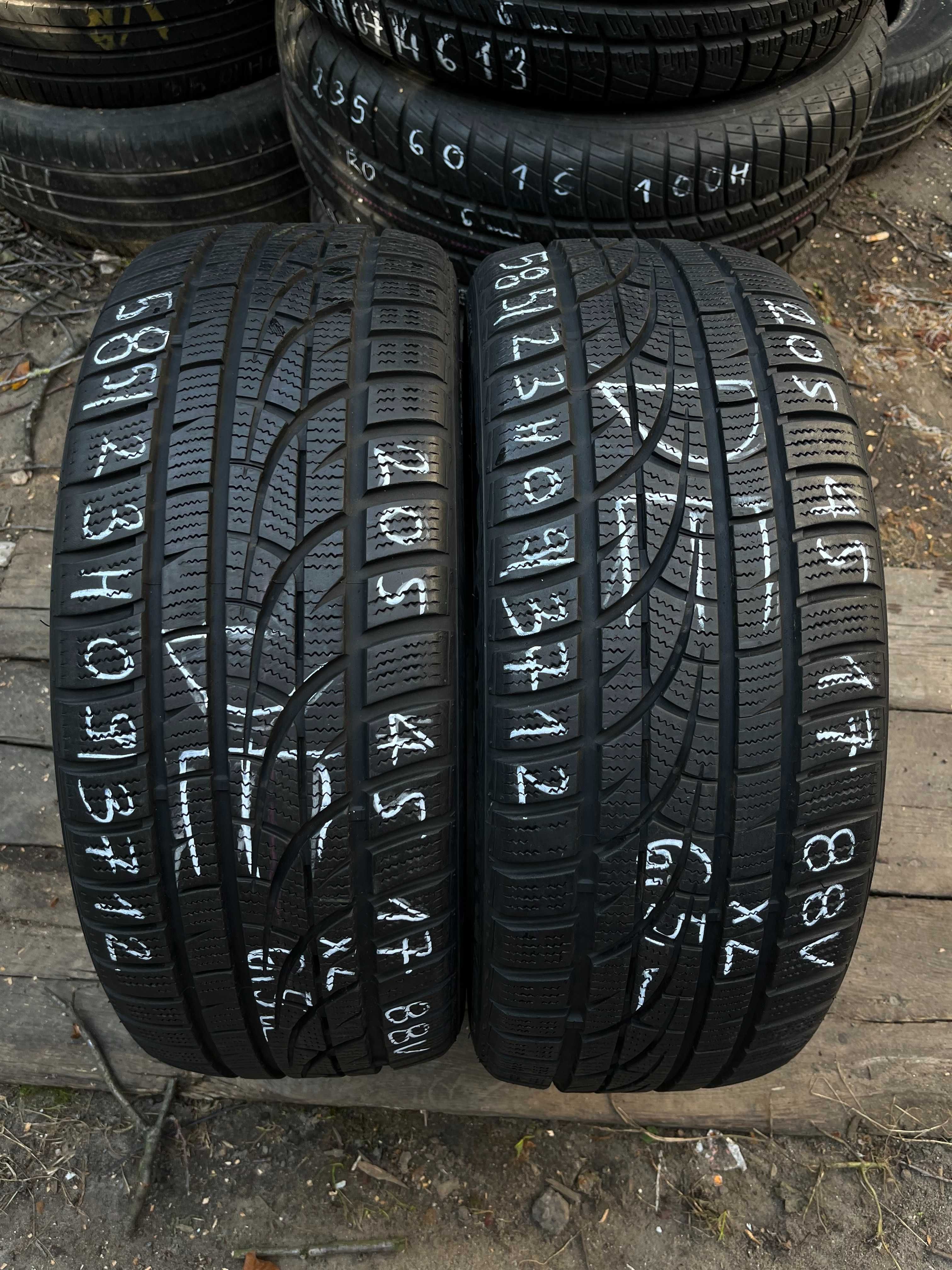 2 szt. opony używane zimowe 205/45r17 88V XL Hankook Winter I'Cept evo