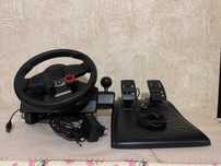 Дротове кермо Logitech Driving Force GT