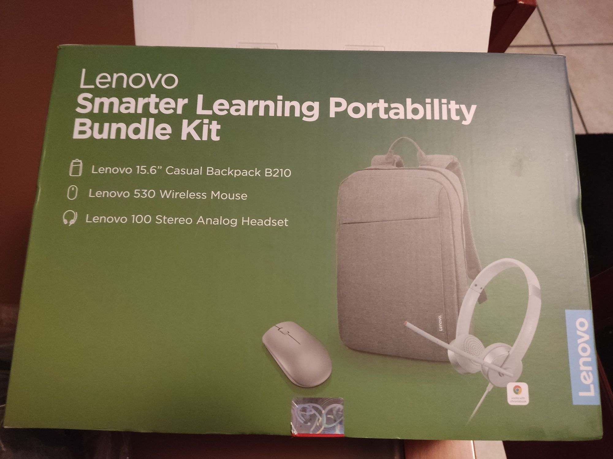 Auscultadores Lenovo 100 Stereo Analogue Headset | Prateado