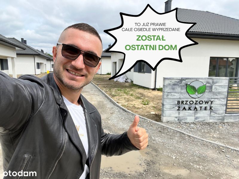 Dom wolnostojący w cenie mieszkania 50m2 w Krakowie. Został ostatni!