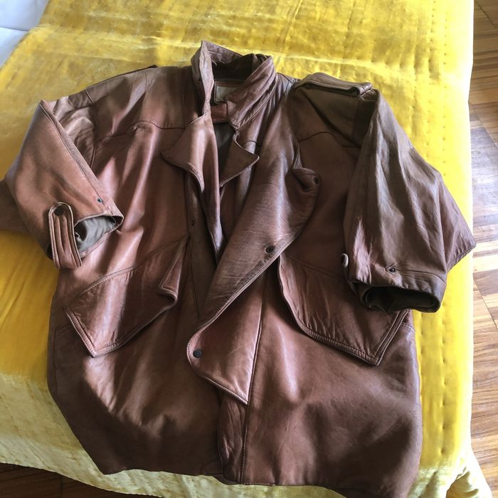 Casaco cabedal usado