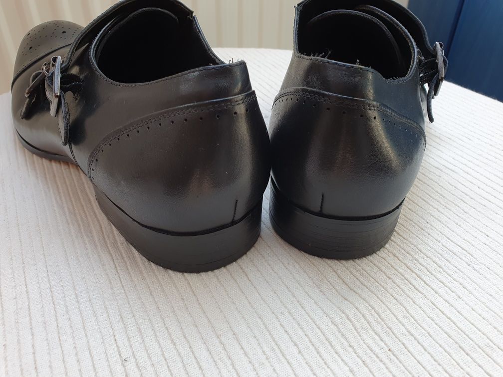 Stockholm Design Group double monk strap roz. 45