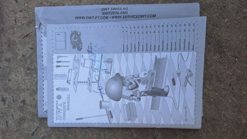 Ленточная шлифовальная машинка DWT BS-650  Б/у