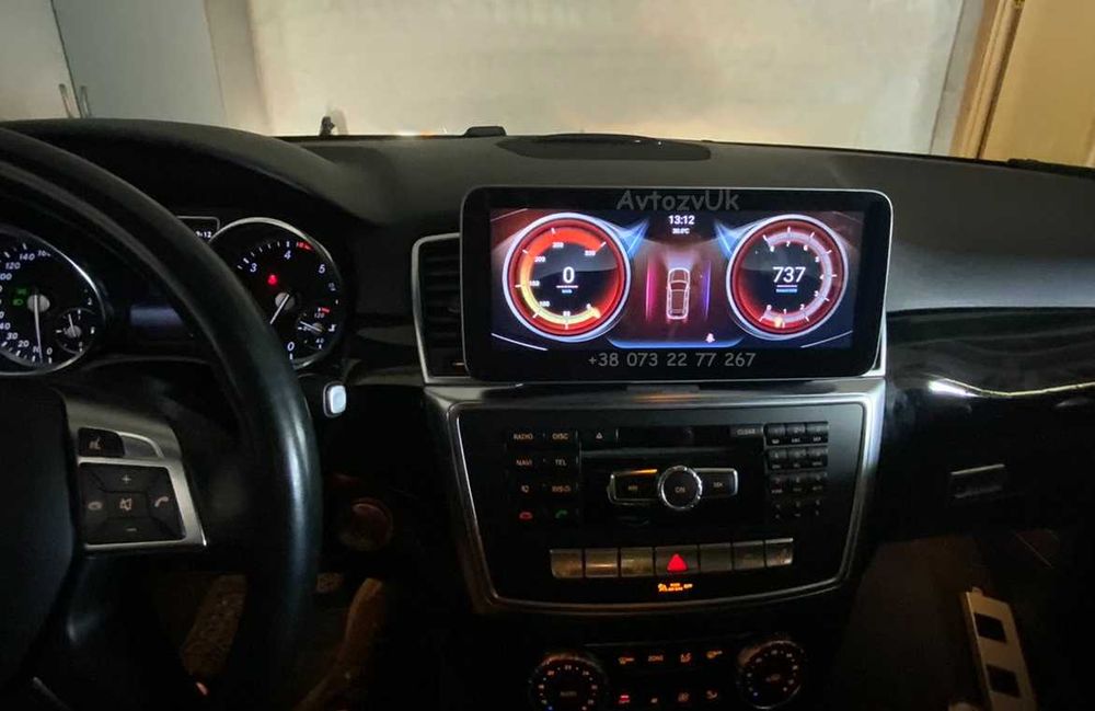 Android 14 Mercedes Benz ML M GL GLS GLE w166 x166 CarPlay Монитор